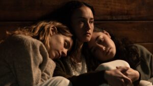 three girls embrace in the film we were dangerous